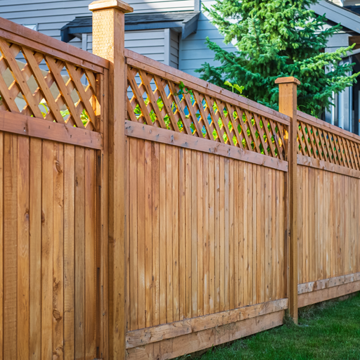 drewniane ogrodzenie